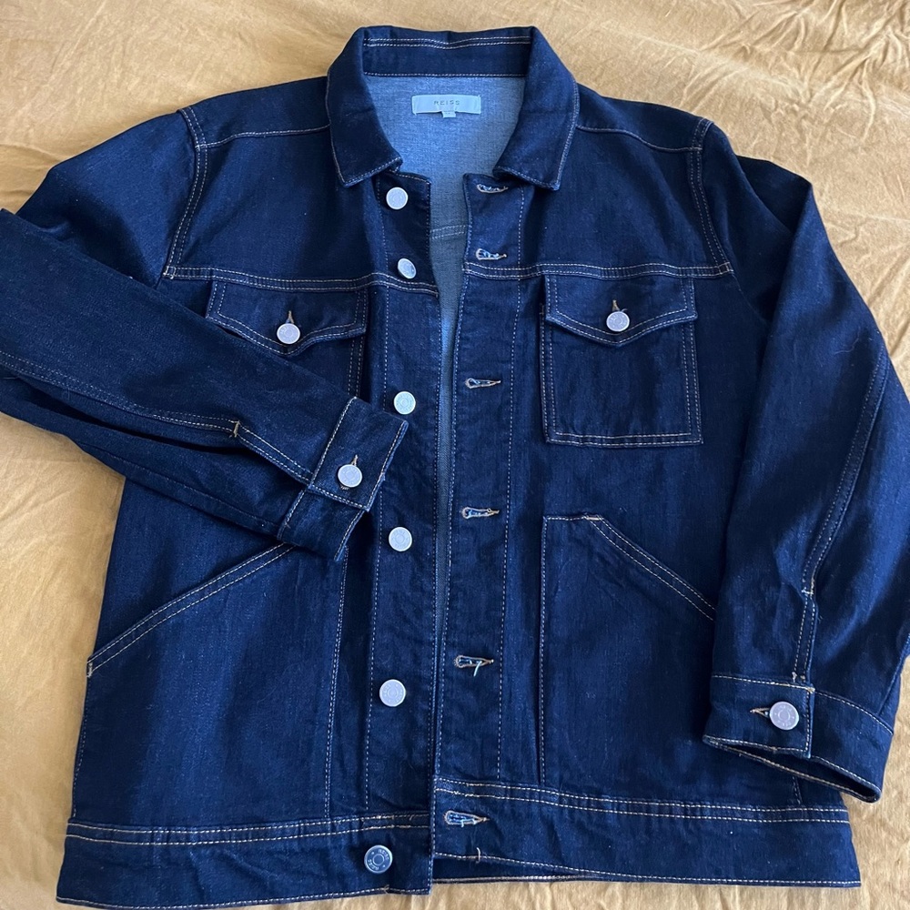 Reiss denim Jacket W Size M in great condition